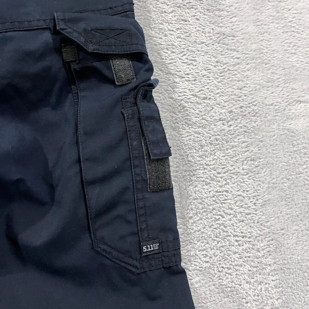 5.11 Tactical Cargo Pants Women's 8‎ Navy Blue Ripstop Tactile
